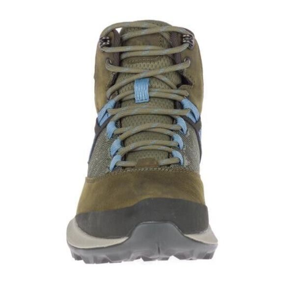 Merrell J99622 Zion Mid Waterproof Hiking Shoes Lace Up Olive Women Sz 7 / 37.5 - Picture 6 of 14